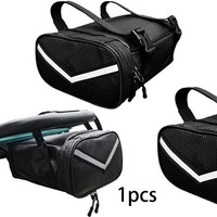Motorrad Heck Tasche Satteltasche Heck GepäCk Tasche Groß KapazitäT Kunstleder