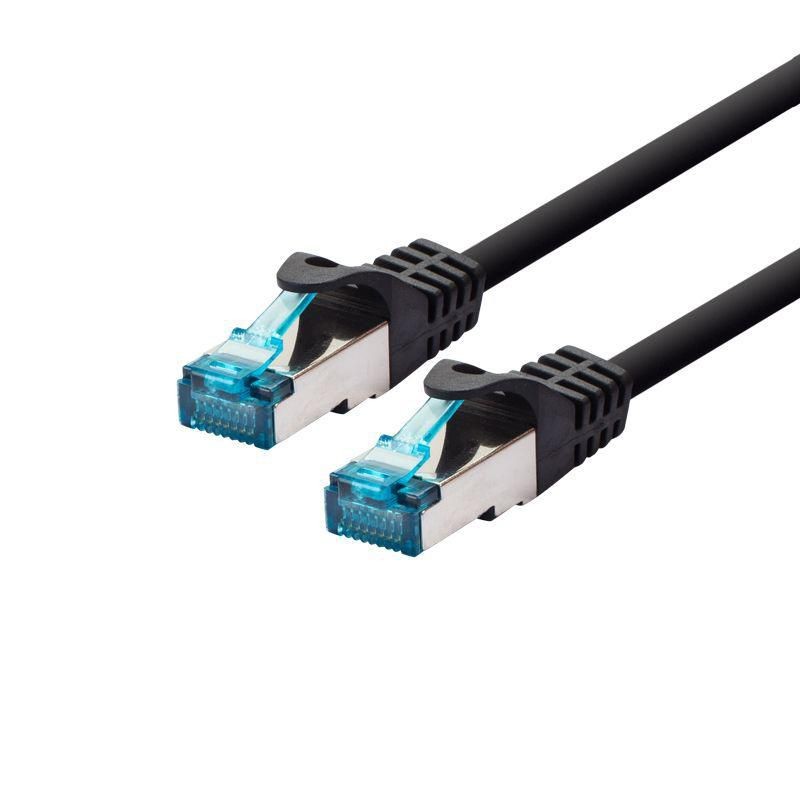 LOGON PROFESSIONAL TCR55SS050BL Patch Cable SF/UTP 5m Cat5e Black RJ45 Shielded