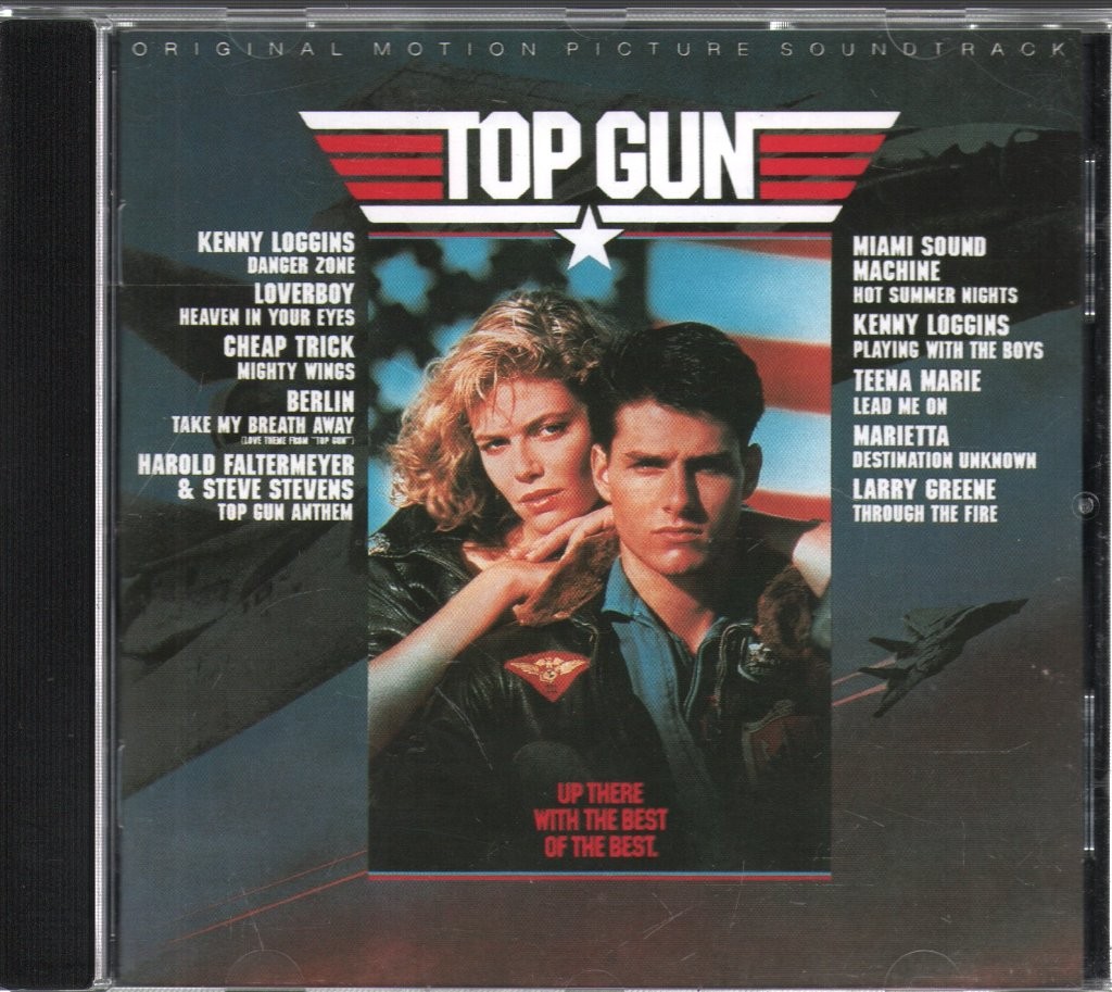 Top Gun Original Motion Picture Soundtrack CD Europe Cbs 1988 CDCBS70296