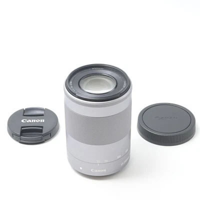 Objectif Canon EF-M 55-200mm f/4.5-6.3 IS STM (Silver) [Near Mint]#6252 - Photo 1/4