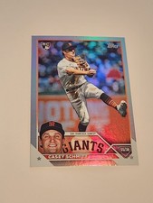 2023 Topps Update Series Rainbow Foil Casey Schmitt RC #US133 Giants