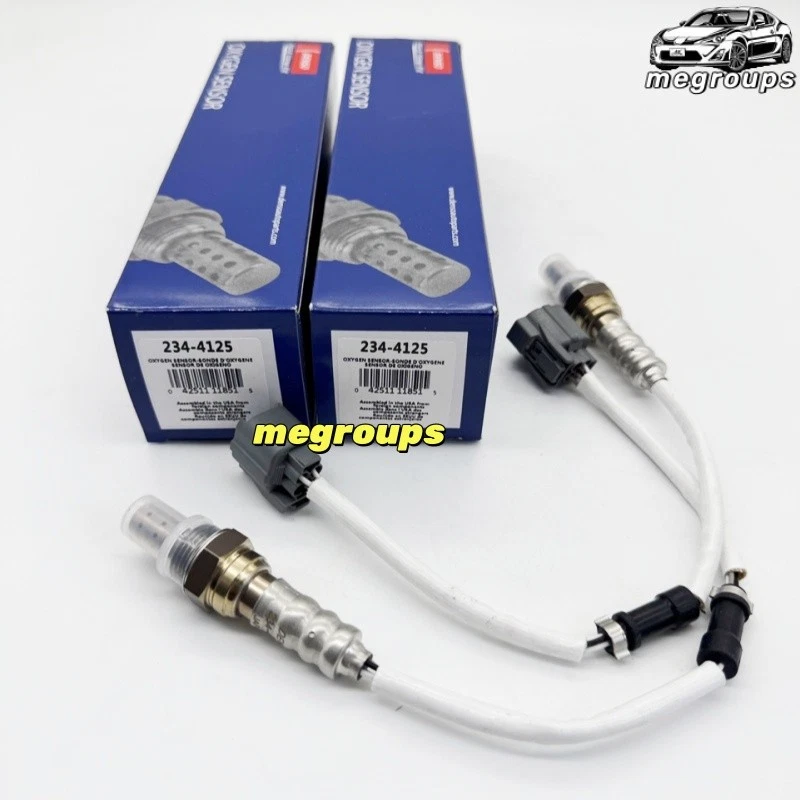 2X DENSO Oxygen Sensor Downstream 234-4125 For 2002-2004 Honda CR-V 2.4L L4 New Foto 2 de 4
