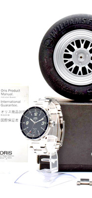 ORIS Williams F1 Team 7595 Vintage Automatic Men's Watch Day Date black Dial