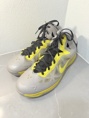 NIKE Men s Zoom Hyperchaos Basketball Shoes Size 13 Gray / Atomic Green