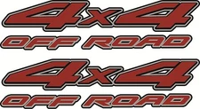 1997 - 2013 4x4 Off Road Decals for Nissan Frontier Pickup Truck Vinylmark