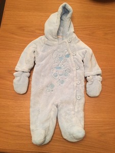baby boy snuggle suit