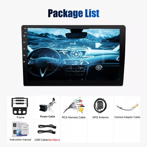 For Dodge Ram 1500 2500 3500 2013-2018 4+64G Android 13 Carplay Car Stereo Radio - Picture 18 of 18