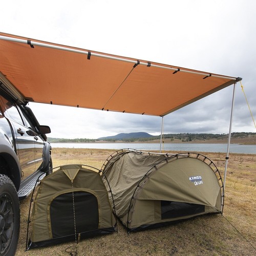Adventure Kings 2x3m Waterproof Side Awning 4WD Camping SUV VAN UTE Car Shade - Picture 11 of 12