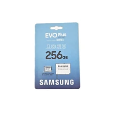 Samsung EVO Plus 256GB microSDXC UHS-I Card with SD Adapter 