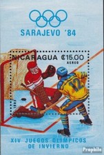 Nicaragua Bloc 153 (complète.Edition.) neuf avec gomme originale 1983 Jeux Olymp