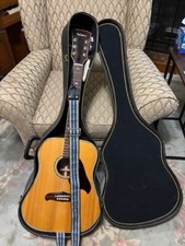 Used Ventura '70s V-14 Mij Acoustic Guitar With Case, Extra Strings And Strap