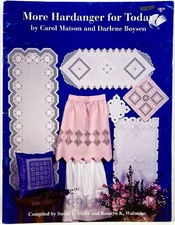 1994 Nordic Needle More Hardanger For Today  Embroidery Pattern Book Vintg 13960