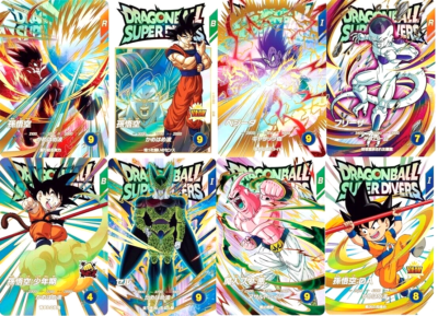 Dragon Ball Super Divers EXR EX1 8 Card Complete Set Japanese