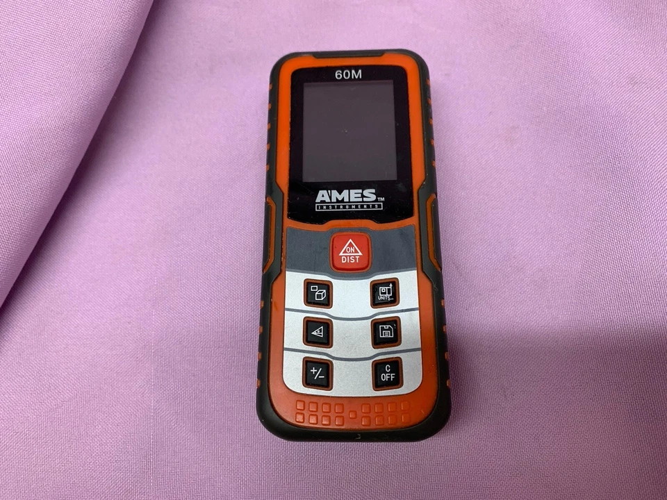 AMES Instruments 60M Laser Distance Meter! Works Great! Ships Free Right Away! - Image 3 of 4