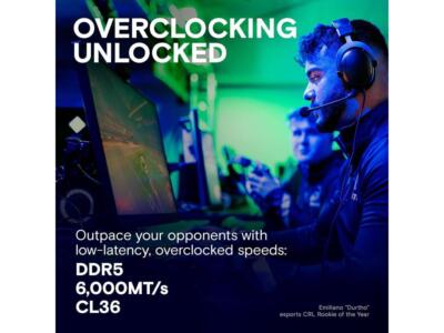 Crucial Pro Overclocking 32GB (2 x 16GB) DDR5 6000 (PC5 48000