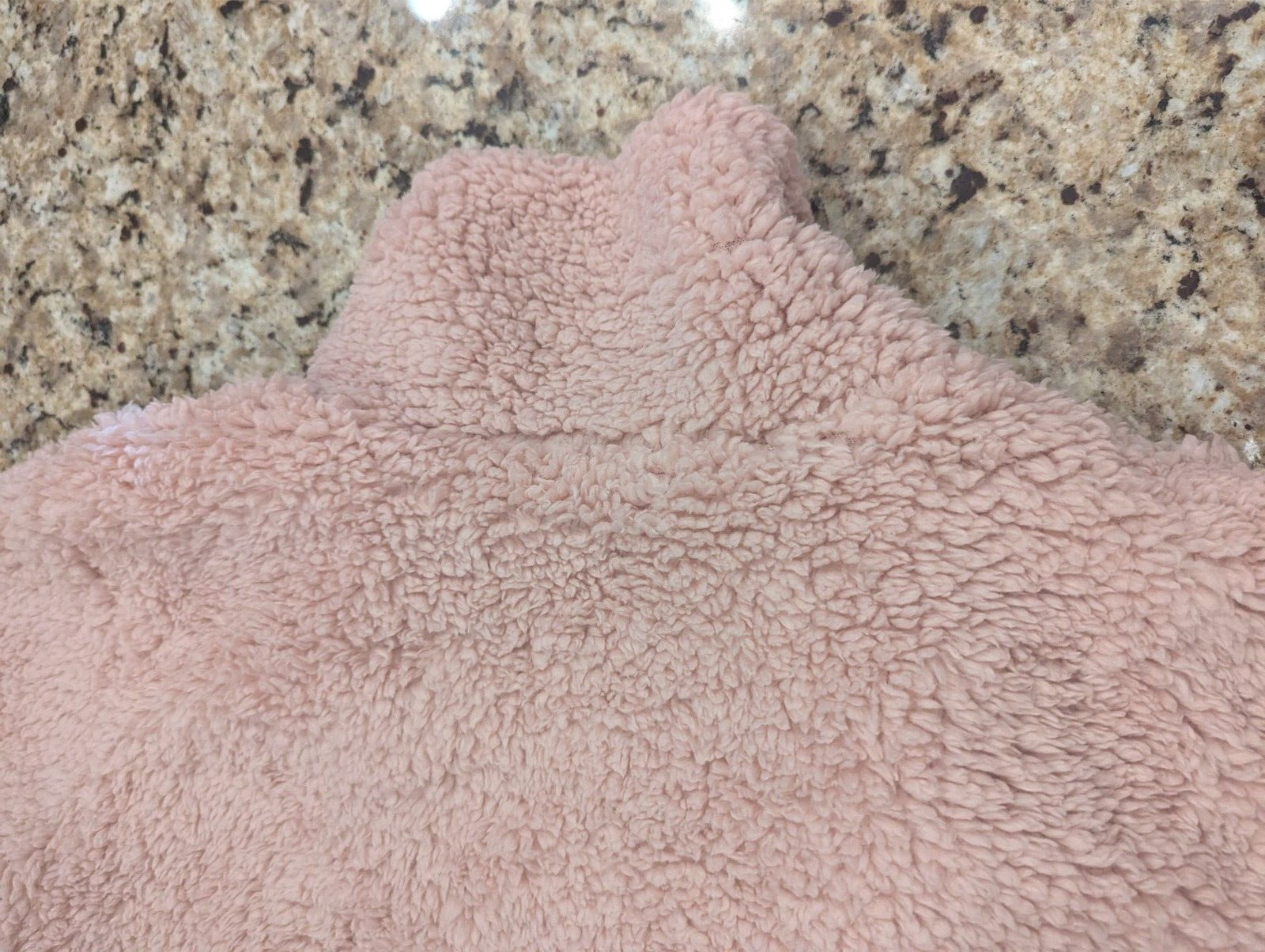 Fashion Nova Women's Keep Each Other Warm Sherpa Coat Blush Pink size 2X image 7