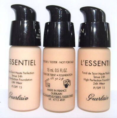 guerlain l'essentiel high perfection foundation 15ml pick your color