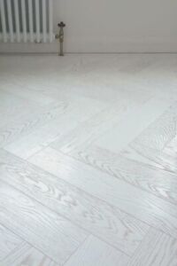 Vivant Herringbone 12mm White Oak, 12mm White Laminate Flooring