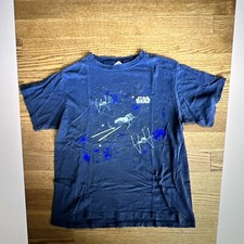 Star Wars VINTAGE T Shirt Double Sided 90s SINGLE STITCH Kids XL Made in USA