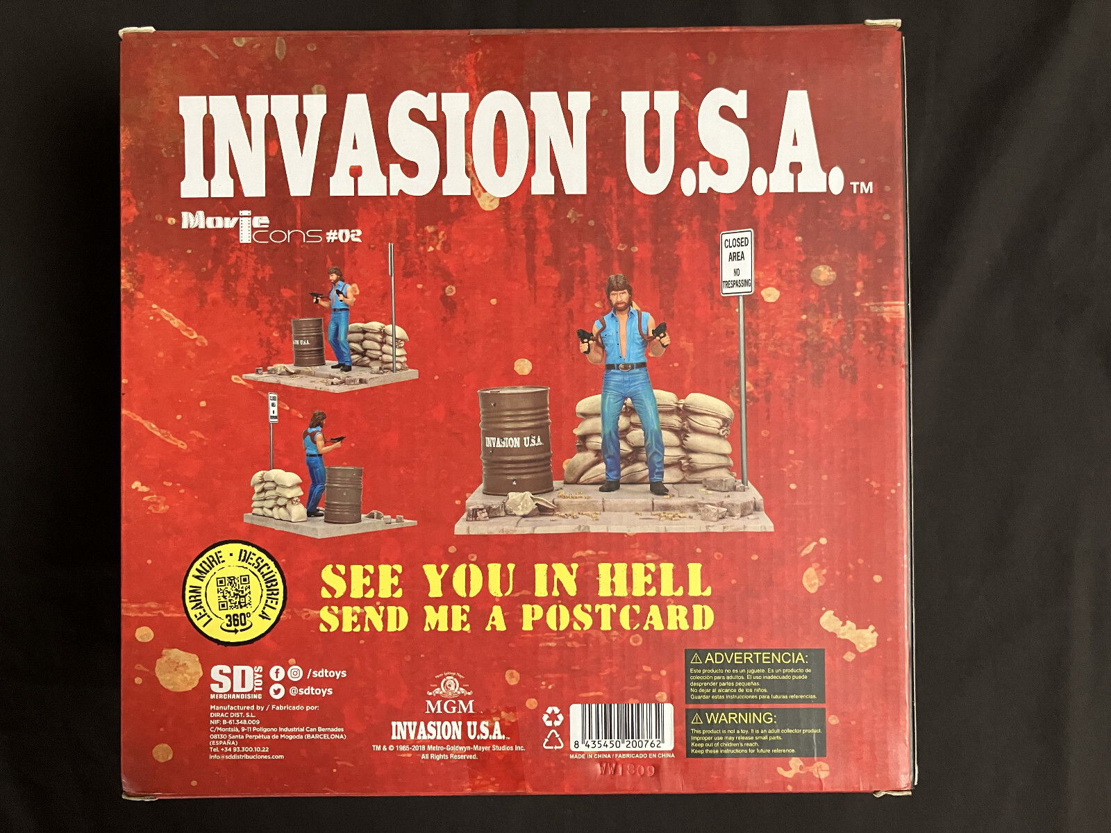 Invasion USA: Matt Hunter Deluxe Action Figure - SD Toys - Movie Icons 02