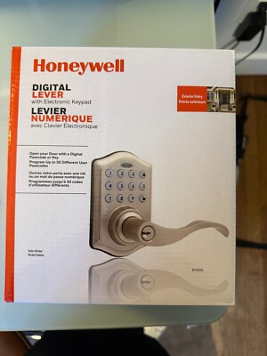 Honeywell Electronic Door Lever With Electronic Keypad