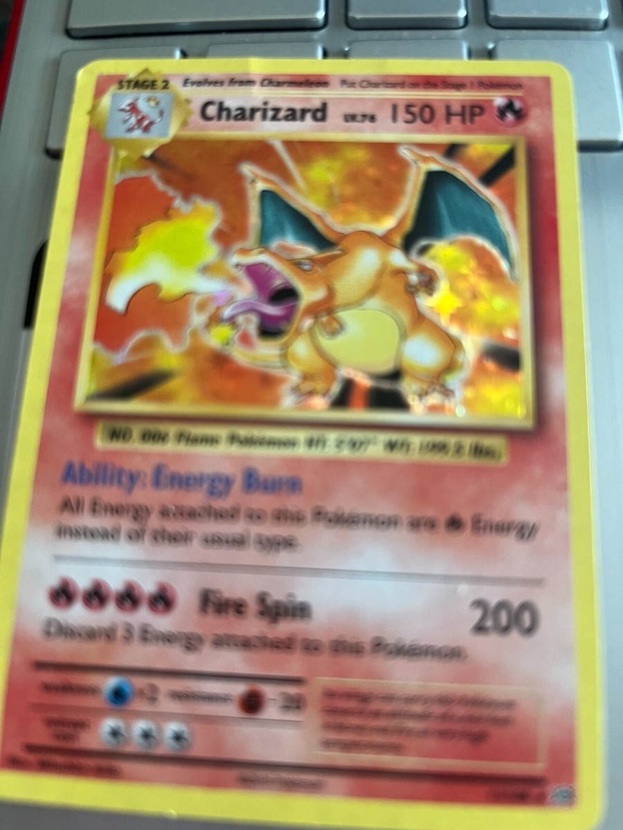 CHARIZARD LV. 76 HOLO 2016 POKEMON CARD 150HP RARE 11/108 see