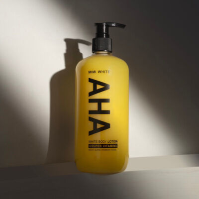 500 ml. MIMI White Intensive AHA Whitening Body Serum Aufhellendes Hautvitamin