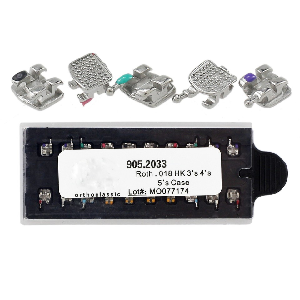 Pack 20 Pezzi Brackets Ortodontici Mini Roth/MBT - Pack Da 20 - Foto 2