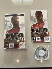 FIFA Soccer (Sony PSP, 2005) Patrick Vieira cover Complete CIB W Manual! Tested!