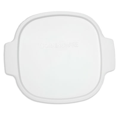 Corningware A-2-PC White Square Plastic Storage Lid for 2qt & 3qt Casserole Dish