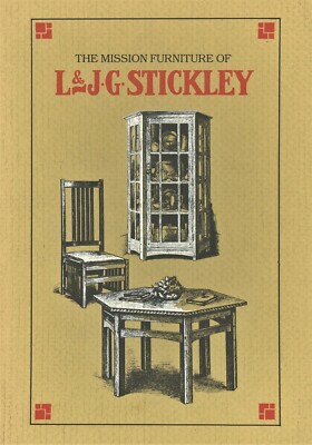 Antique Arts Crafts L J G Stickley Furniture Book Catalogue
