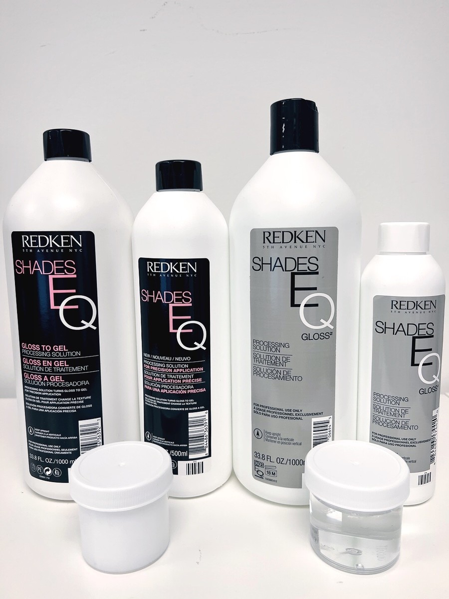 Redken Shades EQ Processing / Gel Solution 8oz, 16oz or 33.8oz