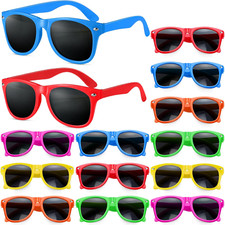 Kids Sunglasses Party Favors, 12Pack Neon Sunglasses for Kids, Boys and Girls, G