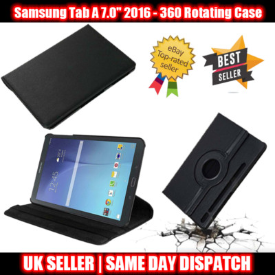 Samsung Tab A 7.0'' (2016) T285 T280 - 360° drehbarer Ständer Slim Cover Book Case 