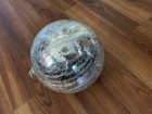 Antique Silver Glass 9" German Kugel Christmas Ornament India Large — photo 3