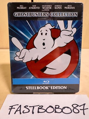 Ghostbusters 1 & 2 Collection | Blu-ray Steelbook Limited | Italien | Neu