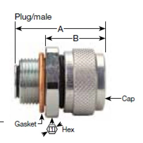 Aeroquip FD14-4002-24-06 (AER) Foto 2 de 2