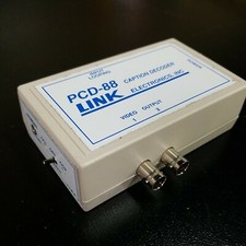 Link Electronics PCD-88, Portable Closed Caption Decoder