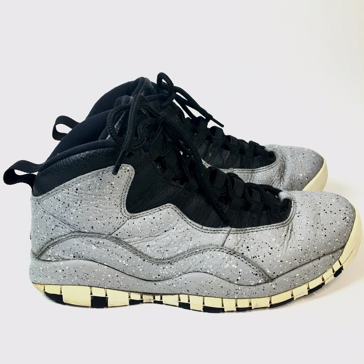 Jordan 10 Retro Cement 2018‎ (310805062) Men\'s Size 8 Jordan 10 Retro Cement 2018 (310805062) Men main image 3