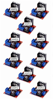 10 pcs L298N Stepper Motor Driver Controller Board Dual H Bridge Module US stock