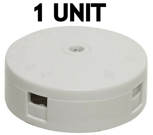 20A Junction Box 4 Terminal Electrical Wiring Cable Connector Plastic White 59mm - Picture 3 of 8