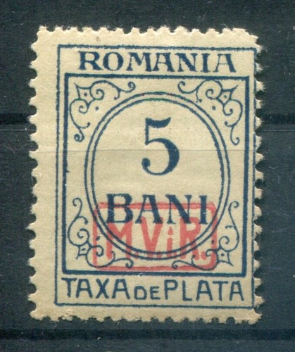 Romania PORTO 1 Perfect ** MNH MINT 250EUR (79197
