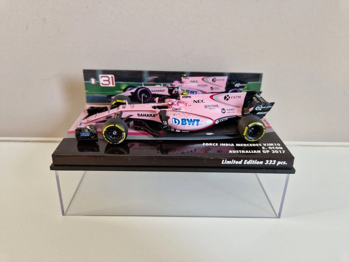 Force India Mercedes VJM10 Ocon Australian GP 2017 F1 Minichamps 1/43 447170031