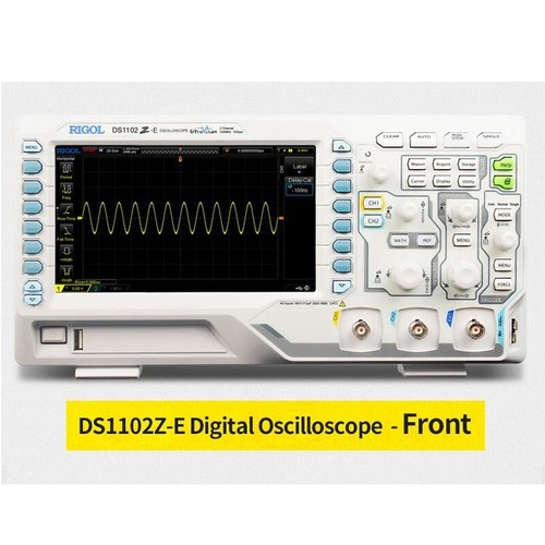 DS1102Z-E 100MHz Dual Channel Digital Oscilloscope Support Multiple Languag os67 - Picture 2 of 3