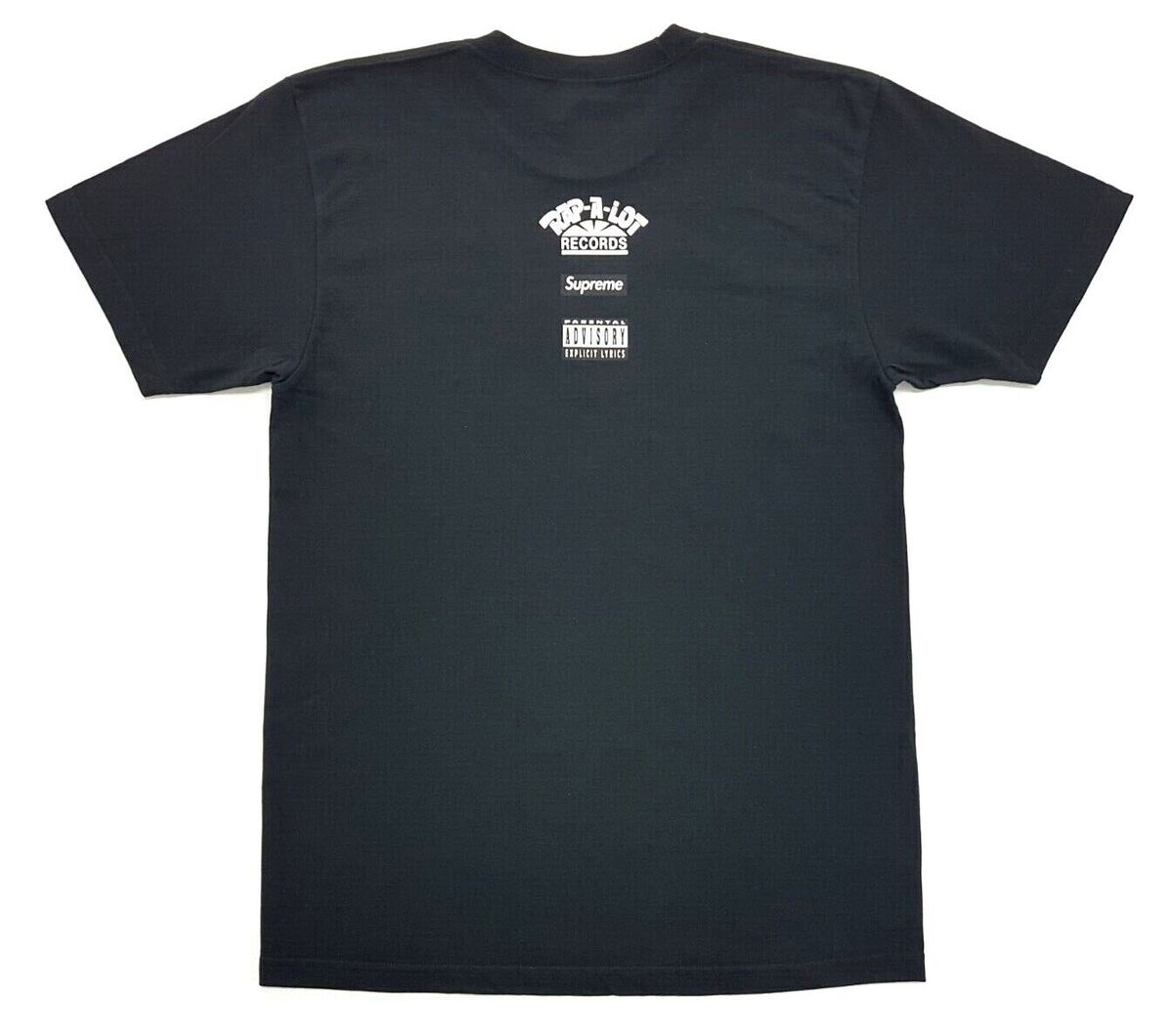 Supreme Rap A Lot Records Tee Black Size L SS17 T-Shirt Mob Supreme Rap A Lot Records Tee Black Size L SS17 T-Shirt Mob