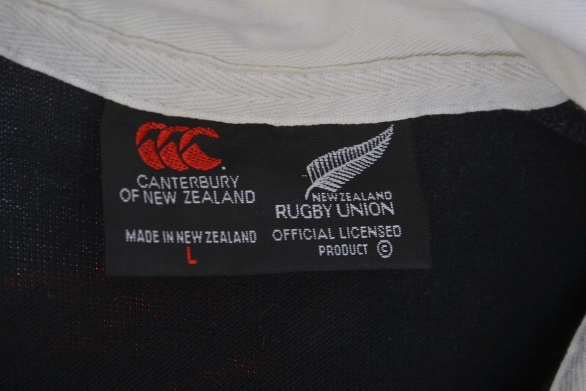 ALL BLACKS NEW ZEALAND 1990/1992 HOME RUGBY UNION SHIRT JERSEY