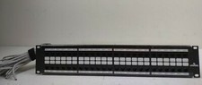 Leviton Cat 5e Flat Patch Panel 48 Port GigaMax 5e T56B-U48 4