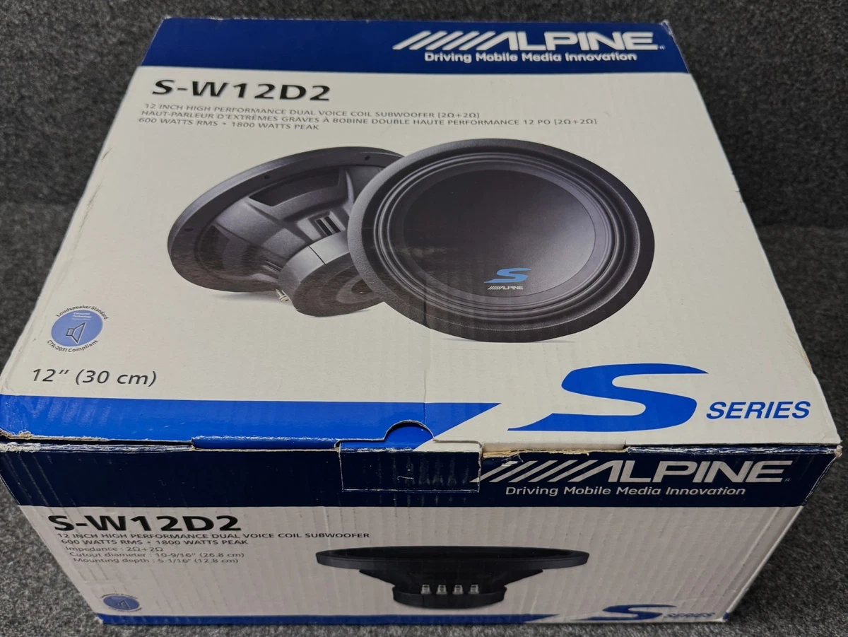 Alpine Dual 12in. Speaker Car Subwoofers for sale | eBay