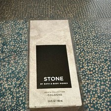 Bath Body Works Stone Men's Collection Cologne 3.4 fl oz NIB New In Box