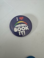 Pizza Hut Book It Pinback Button